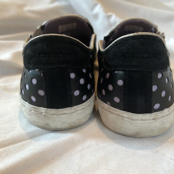 Geox Respira Leather polka dot sneakers - Picture 5 of 7